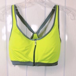 🌟 Victoria’s Secret Neon Yellow Sports Bra 32DD